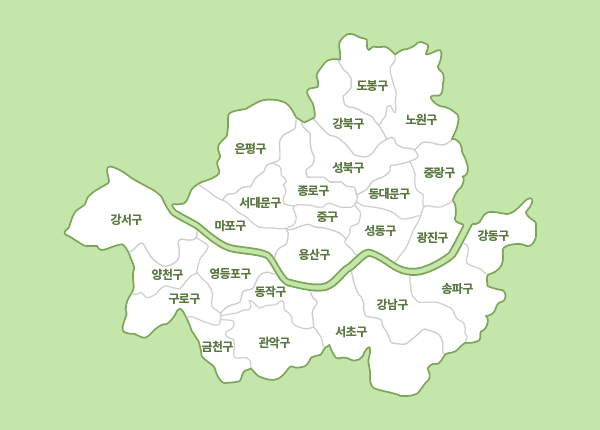 서울 지도